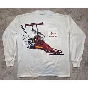Vintage 1992 Winston Drag Racing Long Sleeve T-Shirt Men's XL Made In USA NHRA